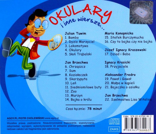 Okulary i inne wiersze - Jan Brzechwa, Julian Tuwim [AUDIOBOOK]
