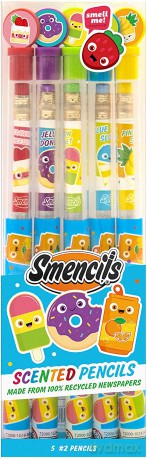 Pachnące eko ołówki - Smencils 5 kolorów