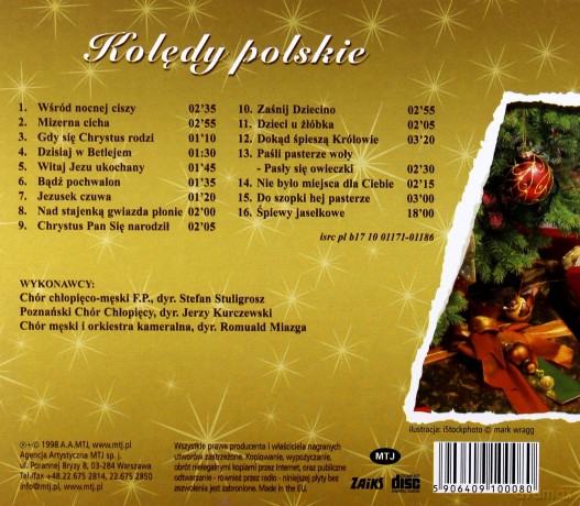 Chór Chłopięco-męski F.P. I Inni: Kolędy polskie [CD]