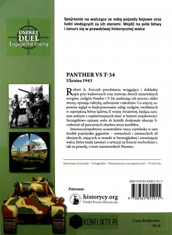 Panther vs T-34 Ukraina 1943 - Robert Forczyk [KSIĄŻKA]