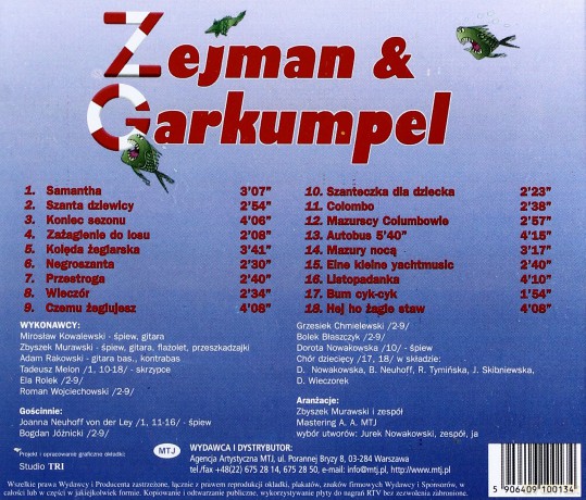 Zejman I Garkumpel: Zejman i Garkumpel - 15 Lat [CD]