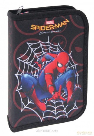 Piórnik 1 suwak 2 klapkowy Spider-Man 3