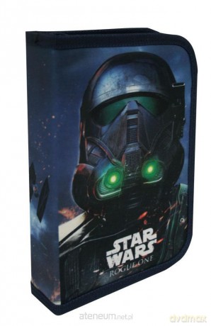 Piórnik 2-klapkowy z wyposażeniem Star Wars (Gwiezdne Wojny)
