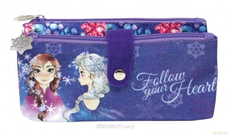 Piórnik double Frozen follow Your Heart