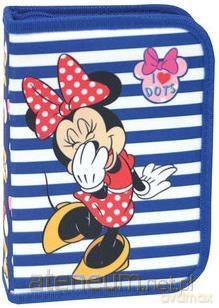 Piórnik dwuklapkowy Minnie