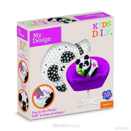 Pluszowe rękodzieło - poduszeczka panda