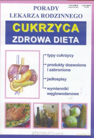 Porady lek. rodzinnego. Cukrzyca. Zdrowa dieta [KSIĄŻKA]