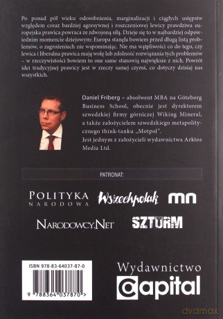 Powrót prawdziwej prawicy - Daniel Friberg [KSIĄŻKA]