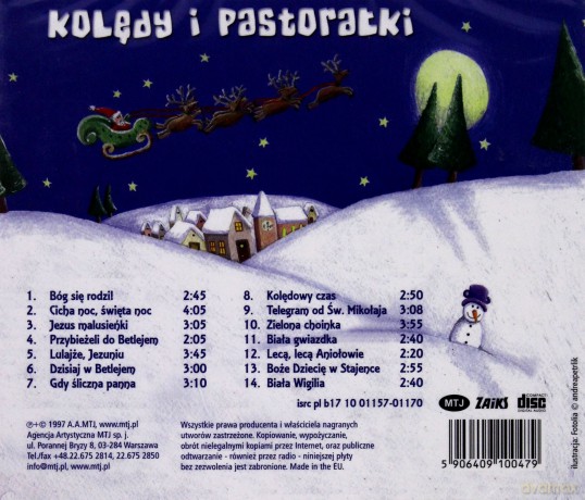 Fasolinki: Kolędy i pastorałki [CD]