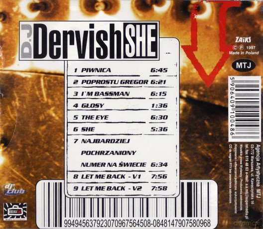 D.J. Dervish: She 100% Hausu [CD]