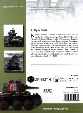 Pz.Kpfw. 38 (t) - Steven J. Zaloga [KSIĄŻKA]