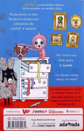 Rodzinka Hardych. Na ratunek - Julian Clary [KSIĄŻKA]