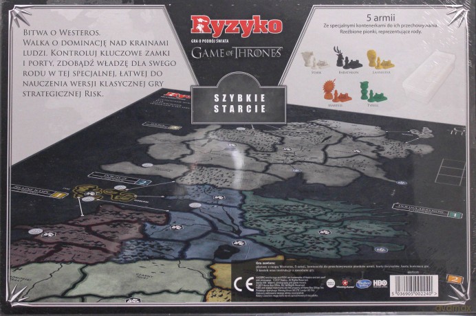 Ryzyko Gra o Tron PL [GRA PLANSZOWA]