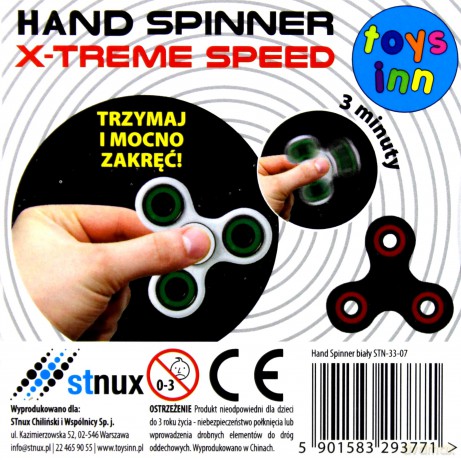 Spinner biały