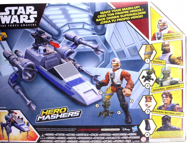 Star Wars Hero Mashers Figurka z pojazdem 2 (Gwiezdne Wojny) [FIGURKA]