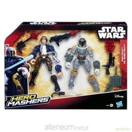 Star Wars Hero Mashers Han Solo vs. Boba Fett (Gwiezdne Wojny) [FIGURKA]