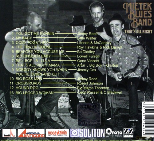 That's All Right. Mietek Blues Band [CD]