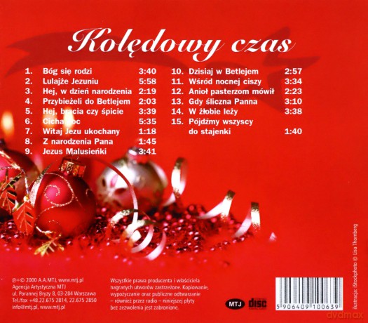 Kolędowy czas [CD]