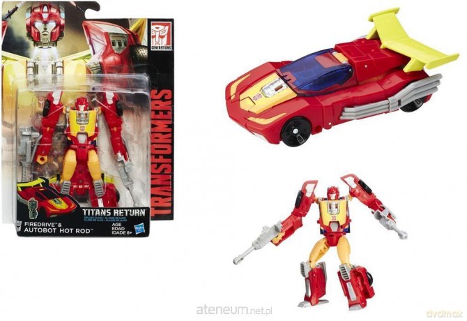 Transformers Generations Deluxe Firedrive&Autobot [FIGURKA]