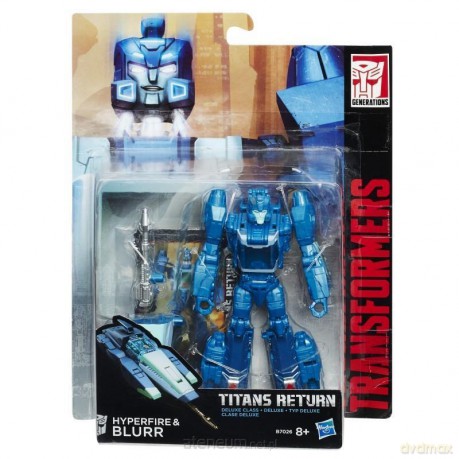 Transformers Generations Deluxe Hyperfire&Blurr [FIGURKA]