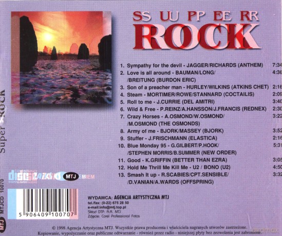 Cover Version: Super Rock Cz. 1 [CD]
