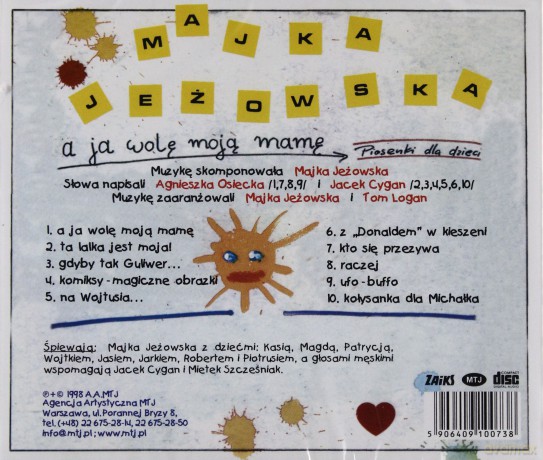 Majka Jeżowska: A ja wolę moją Mamę [CD]
