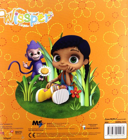 Wissper. W krainie zwierząt + farbki [KSIĄŻKA]