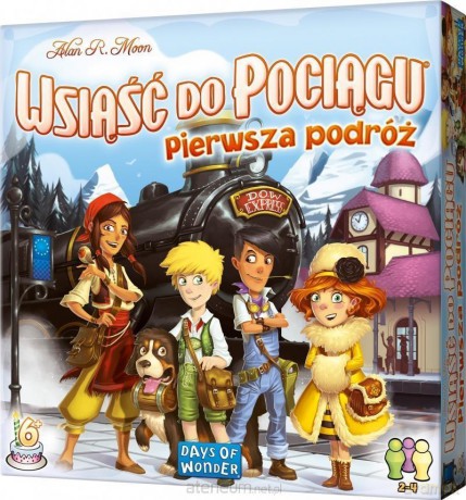 Wsiąść do Pociągu: Pierwsza Podróż [GRA PLANSZOWA]