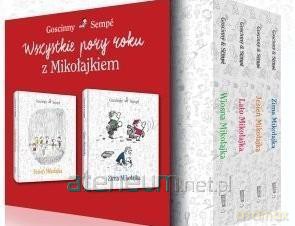 Wszystkie pory roku z Mikołajkiem Pakiet - Ren Goscinny, Jean-Jacques Semp [KSIĄŻKA]