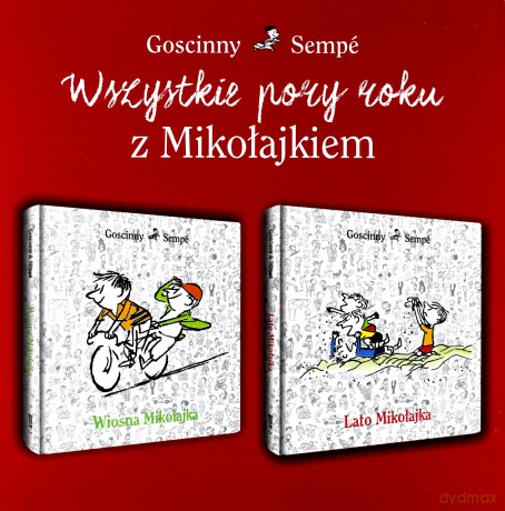Wszystkie pory roku z Mikołajkiem Pakiet - Ren Goscinny, Jean-Jacques Semp [KSIĄŻKA]