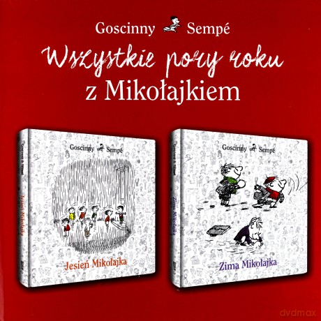 Wszystkie pory roku z Mikołajkiem Pakiet - Ren Goscinny, Jean-Jacques Semp [KSIĄŻKA]