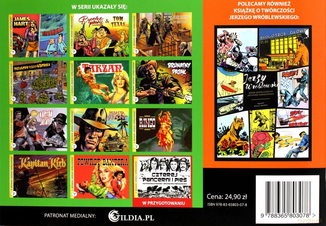 Z archiwum Jerzego Wróblewskiego 11 Powrót Baxtera - Jerzy Wróblewski, Andrzej Białoszycki [KOMIKS]