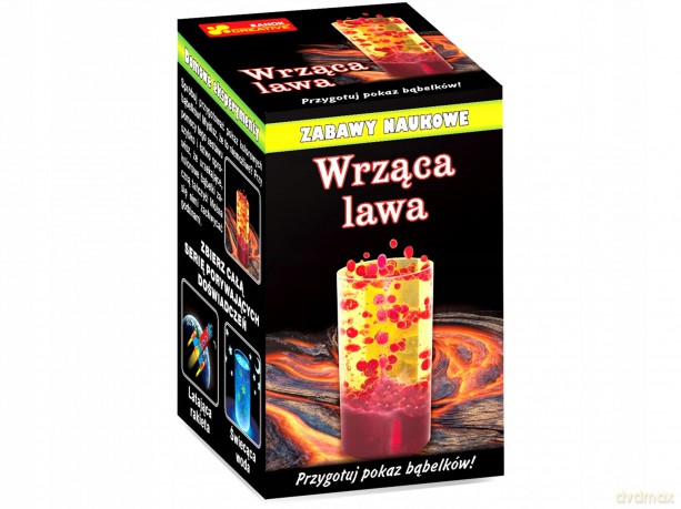 Zabawy naukowe. Wrząca lawa