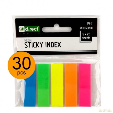 Zakładki indeksujące Pet 45x12mm