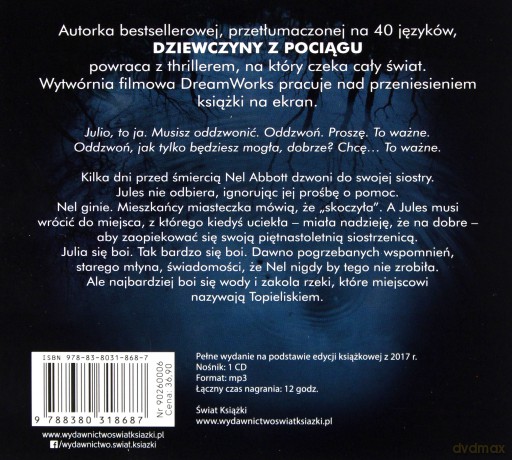 Zapisane w wodzie - Paula Hawkins [AUDIOBOOK]