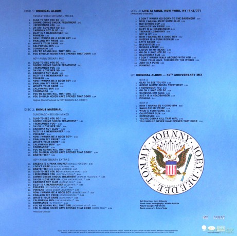 The Ramones: Leave Home (40th Anniversary Deluxe Edition) [Winyl]+[3CD]