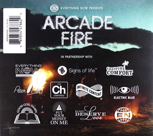 Arcade Fire: Everything Now (Night Version) [CD]