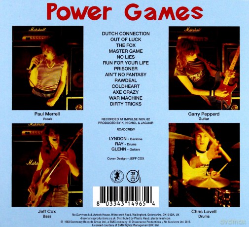 Jaguar: Power Games (digipack) [CD]