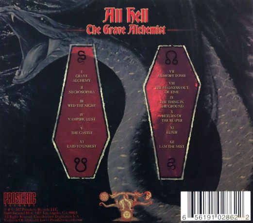 All Hell: The Grave Alchemist (digipack) [CD]