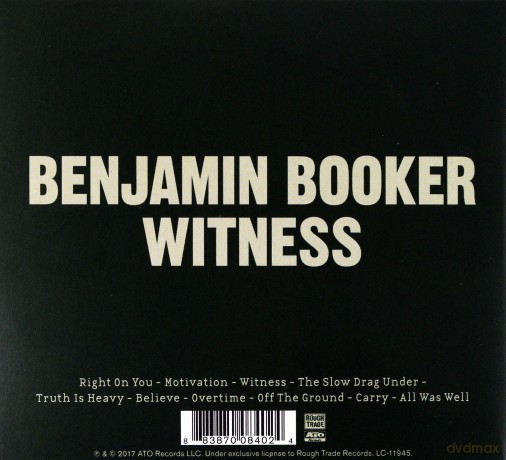 Benjamin Booker: Witness [CD]