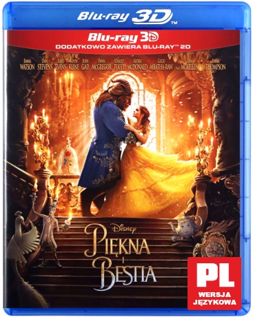 Piękna i Bestia (Disney) [Blu-Ray 3D]+[Blu-Ray]