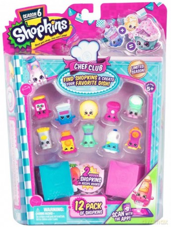 SHOPKINS Chef Club 12-pack S6 [FIGURKA]