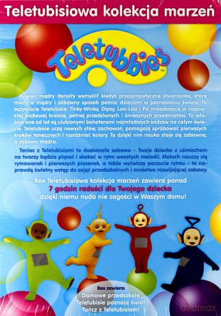 Teletubisie: Teletubisiowa kolekcja marzeń: Domowe Przedszkole / Teletubisie poznają świat / Tańcz z Teletubisiami (BBC) [BOX] [6DVD]