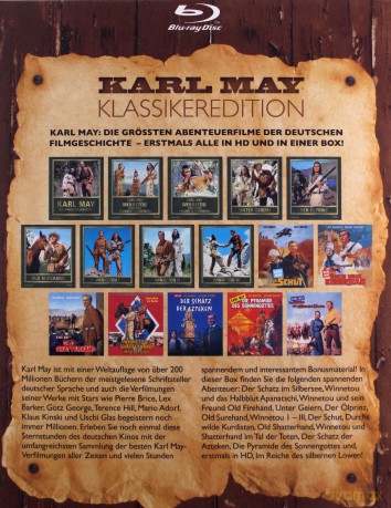 Karol May - Kolekcja Filmów (BOX) [16xBlu-ray]