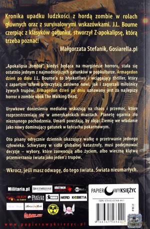 Armagedon dzień po dniu - J. L. Bourne [KSIĄŻKA]