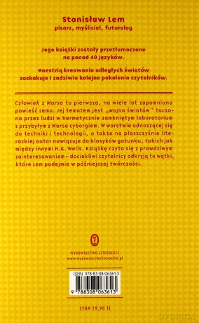 Człowiek z Marsa - Stanisław Lem [KSIĄŻKA]