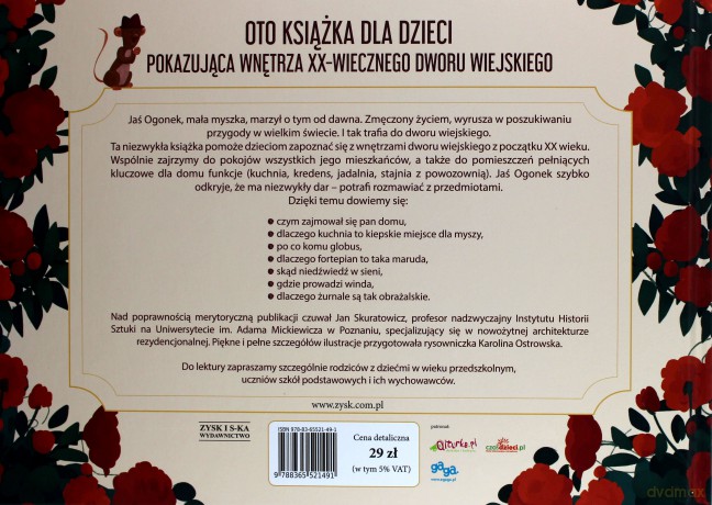 Dwór wiejski dla dzieci - Jan Skuratowicz [KSIĄŻKA]