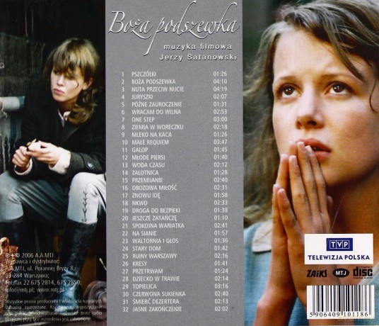 Boża podszewka soundtrack (Jerzy Satanowski) [CD]