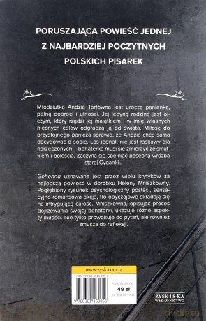 Gehenna czyli dzieje nieszczęśliwej miłości - Helena Mniszkówna [KSIĄŻKA]