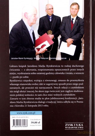 Jarosława Marka. Rymkiewicza dialogi z tradycją [KSIĄŻKA]